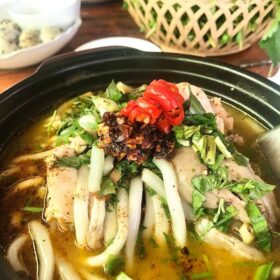 Bánh canh cá lóc A Kay 7 - Đặc sản Măng Đen 5 banh canh ca loc A Kay 7 1